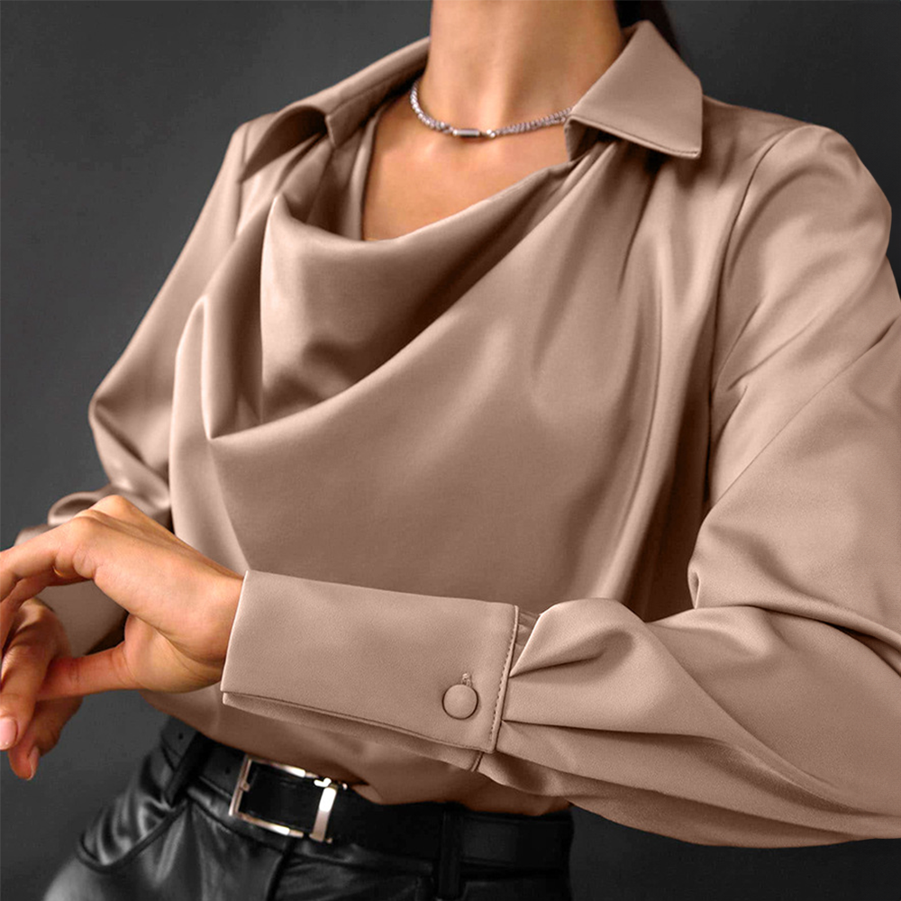 Selene™ | Blouse élégante en satin