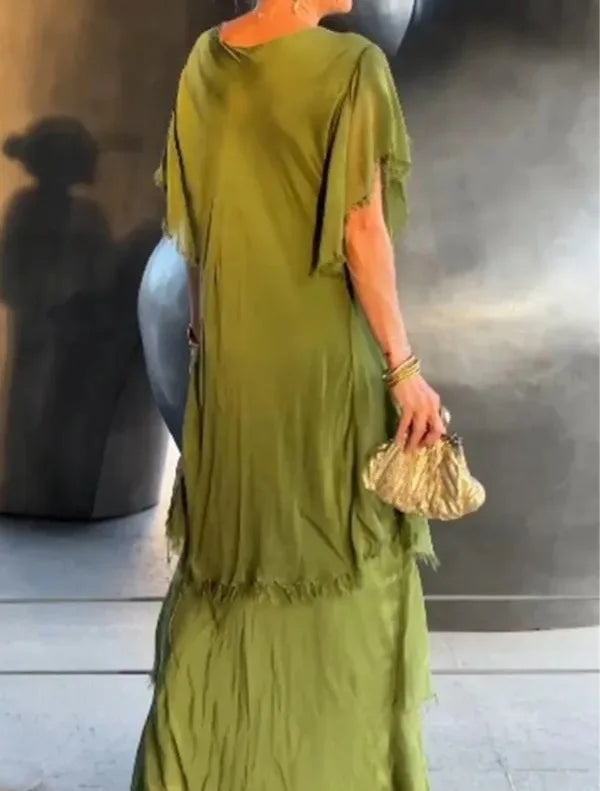 Classic Elegance | Tiered Maxi Dress