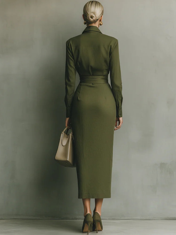 Stacey™ | Elegant Wrap Maxi Dress