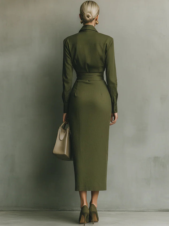 Stacey™ | Elegant Wrap Maxi Dress