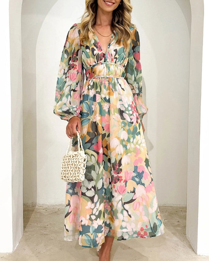 Annie™ Bohemian Floral Maxi Dress