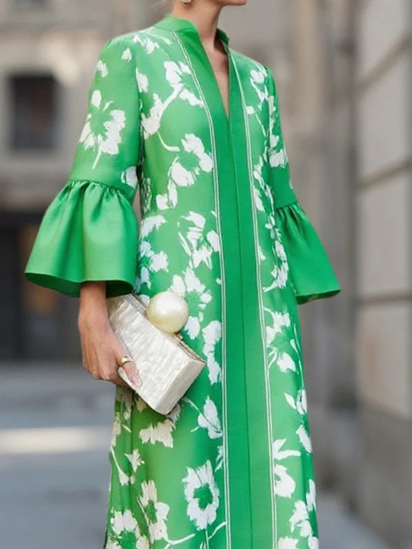 SAVINÉ™ | Bohemian-Inspired Floral Maxi Dress