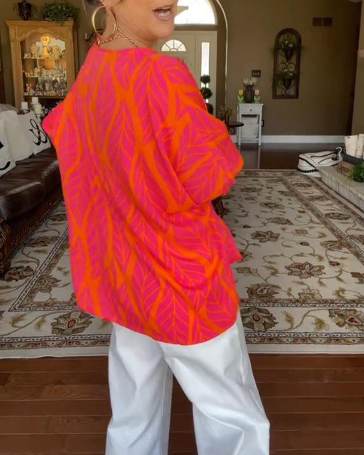 Zynelle™ | Blouse imprimée décontractée