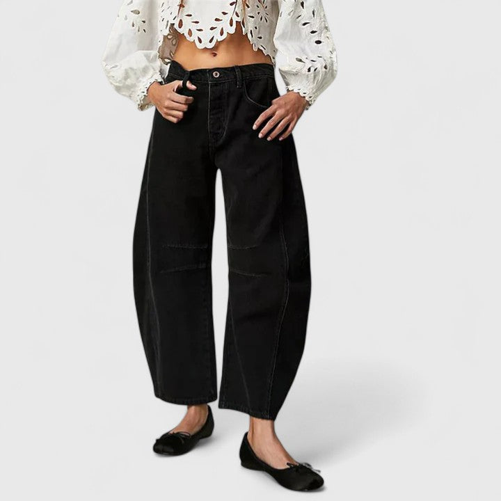 Rain™ | Relaxed Fit Wide-Leg Trousers