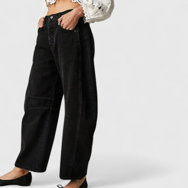 Rain™ | Relaxed Fit Wide-Leg Trousers