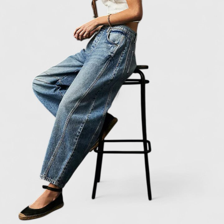 Rain™ | Relaxed Fit Wide-Leg Trousers