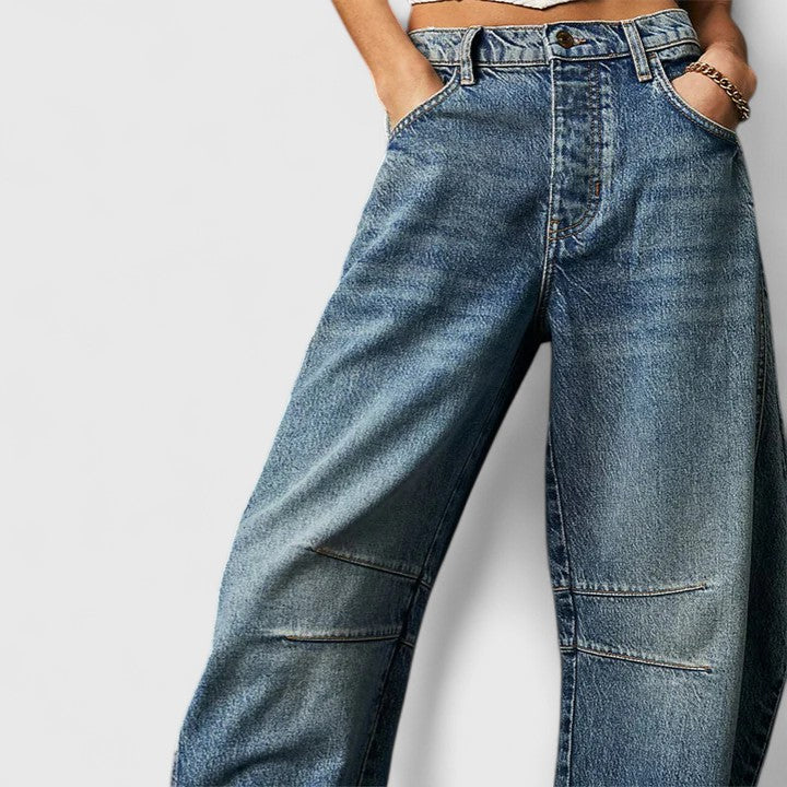 Rain™ | Relaxed Fit Wide-Leg Trousers