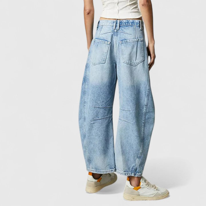 Rain™ | Relaxed Fit Wide-Leg Trousers