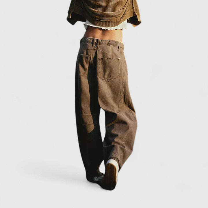 Rain™ | Relaxed Fit Wide-Leg Trousers