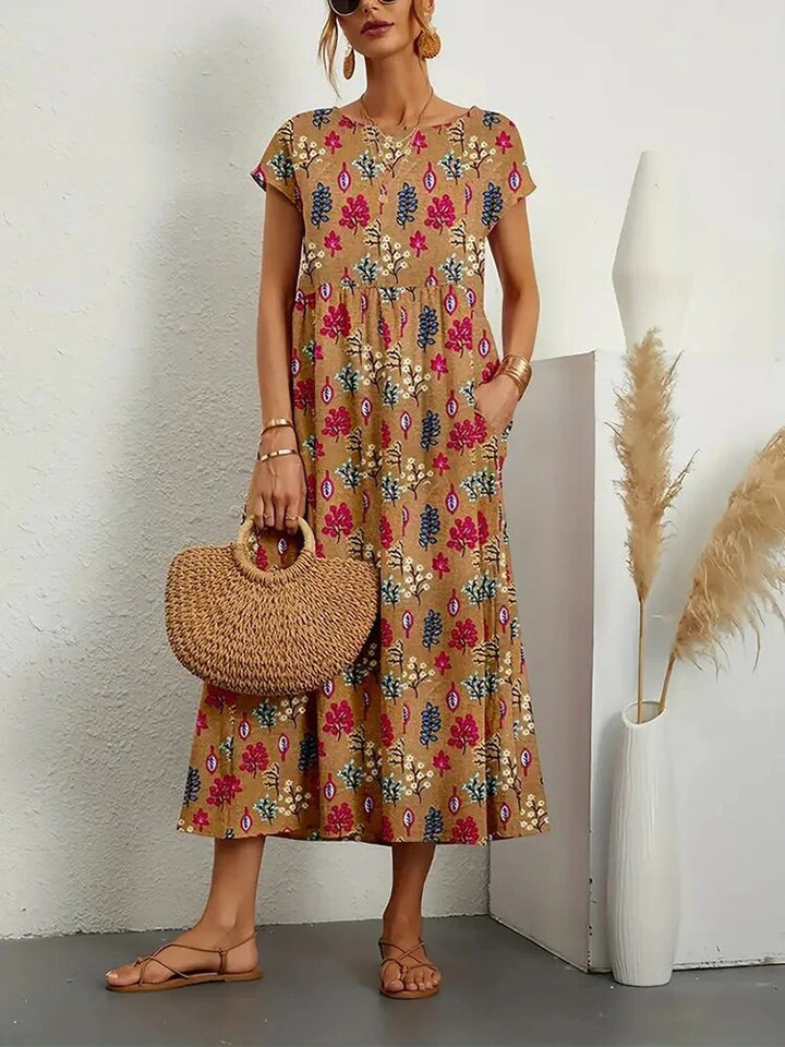 Violet™ - Cozy Cotton Dress