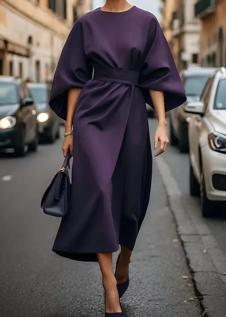 Aurora™ | Chic Belted Maxi Dress