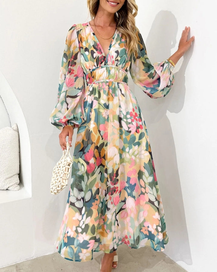Annie™ Bohemian Floral Maxi Dress