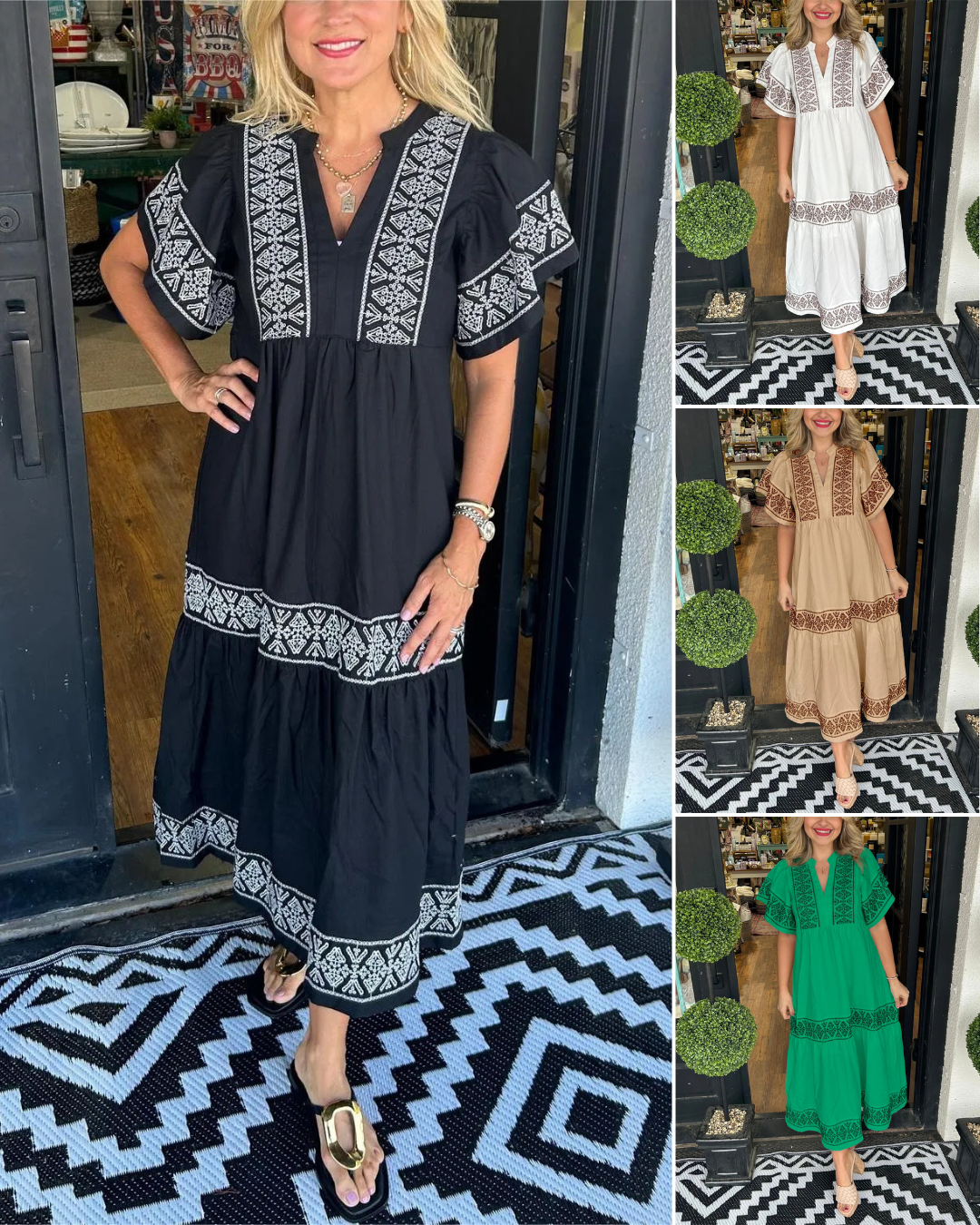 Nancy™ Bohemian Maxi Dress