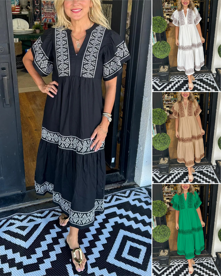 Nancy™ Bohemian Maxi Dress
