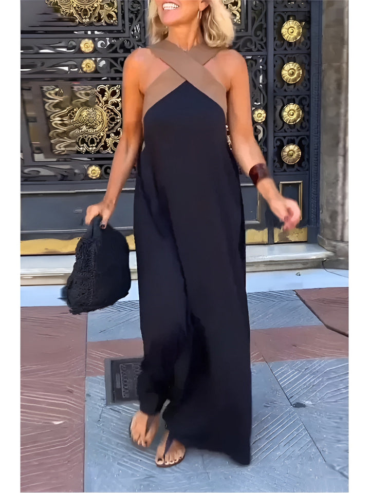 Delphine™ | Crossed Cut Dress