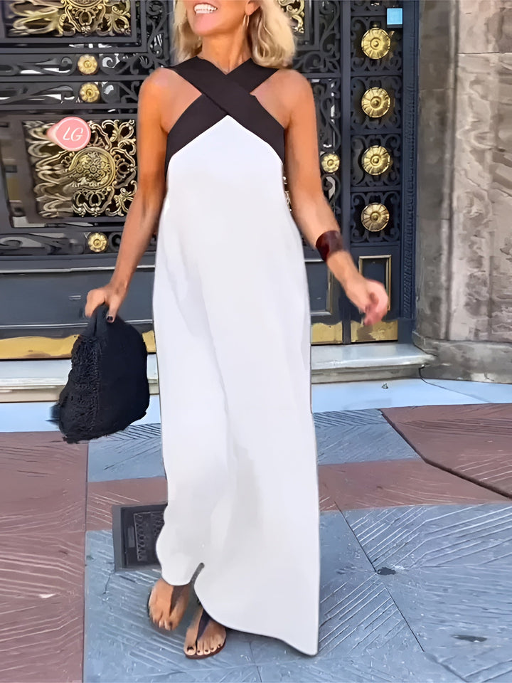 Delphine™ | Crossed Cut Dress