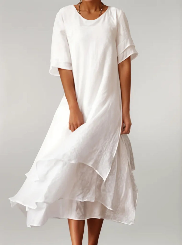 Eloise | Chic Long Cotton Dress