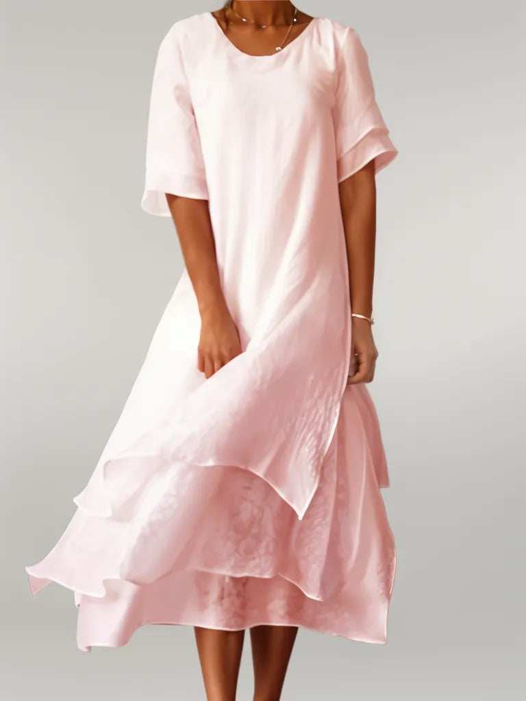 Eloise | Chic Long Cotton Dress