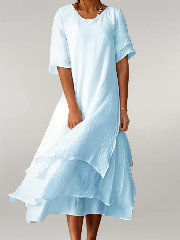 Eloise | Chic Long Cotton Dress