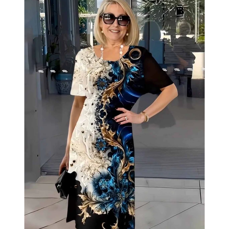 Viviana™ | Printed Relaxed Dress