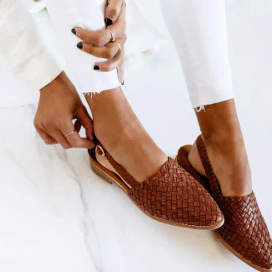 Lucy™ Multi-Functional Braided Pointed-Toe Sandals